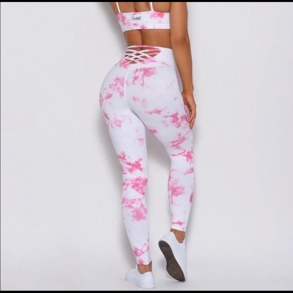 Bombshell Sportswear Pink Tie Dye set